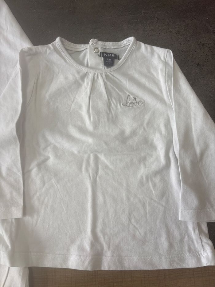 Tee shirt manche longue 12 mois - photo numéro 3