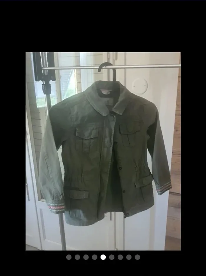 Veste kaki tape à l’œil 6 ans fille - photo numéro 7