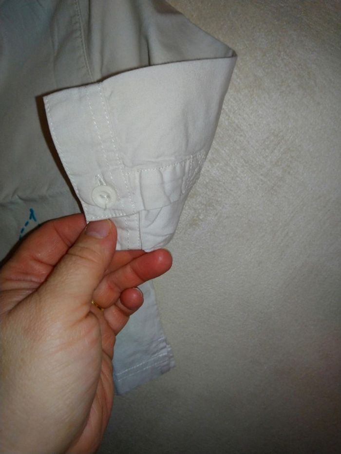 Chemise blanche la compagnie des petits taille 12 mois - photo numéro 4