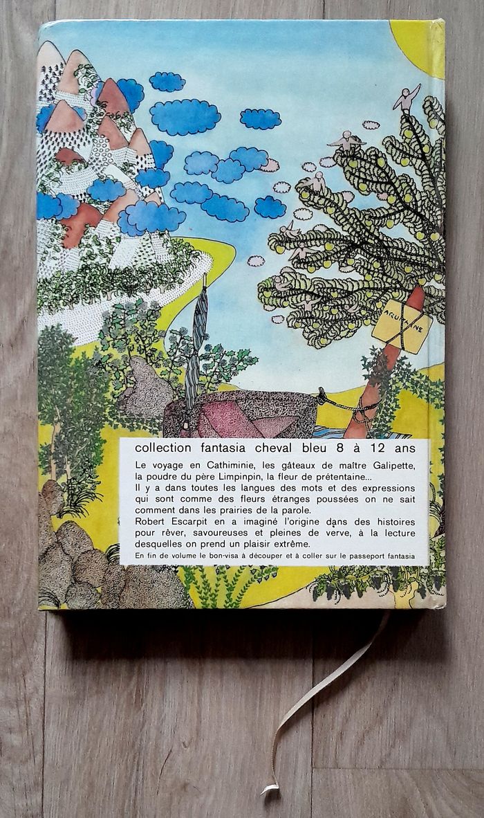 Robert escarpit - les contes de la saint-glinglin collection fantasia cheval bleu 8 à 12 ans - photo numéro 4