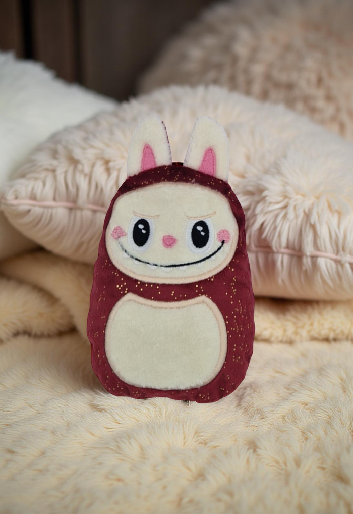 Joli peluche Labubu rouge