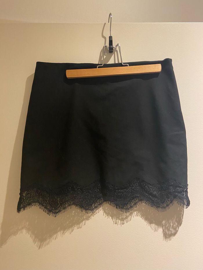 Mini jupe Zara woman noir taille 36