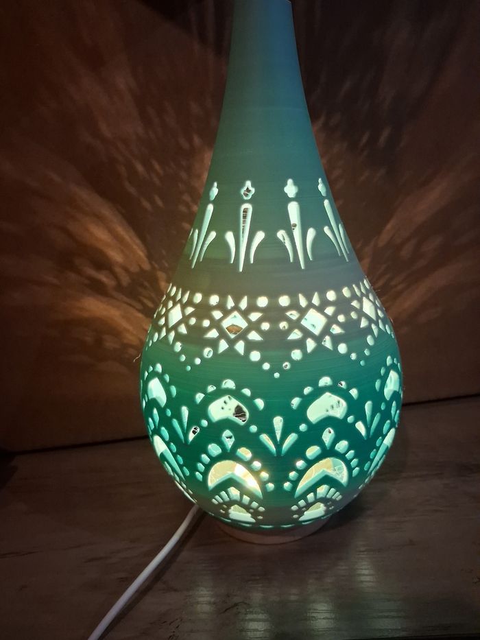 Lampe photophore nuit étoilé - photo numéro 6