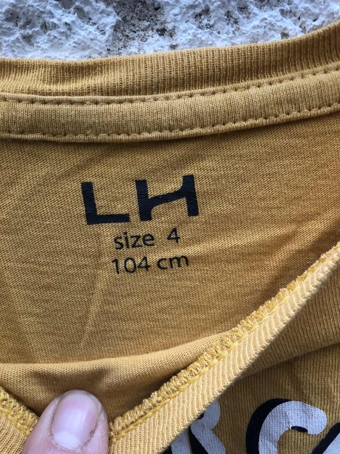 T-shirt LH manche longue 4 ans - photo numéro 3