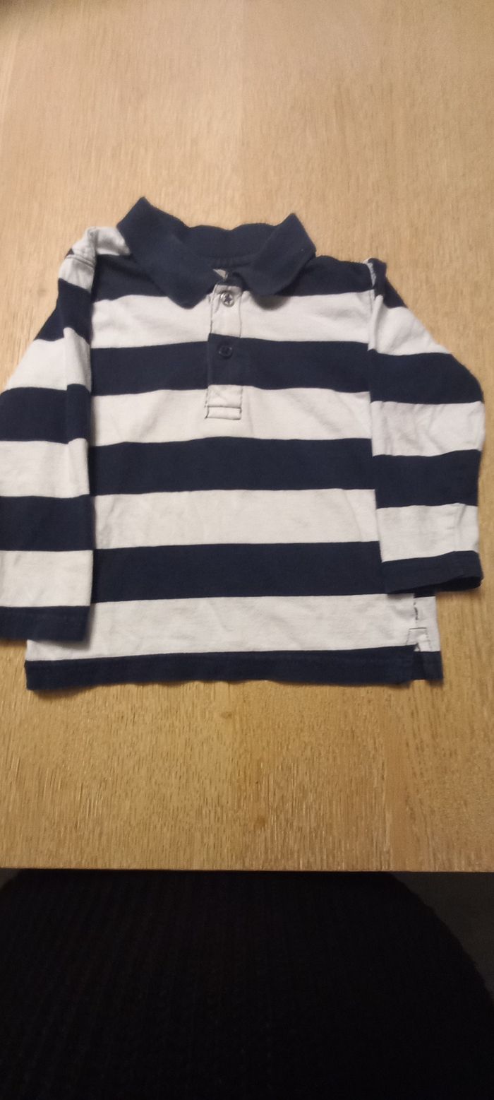 Polo longues manches 18 mois
