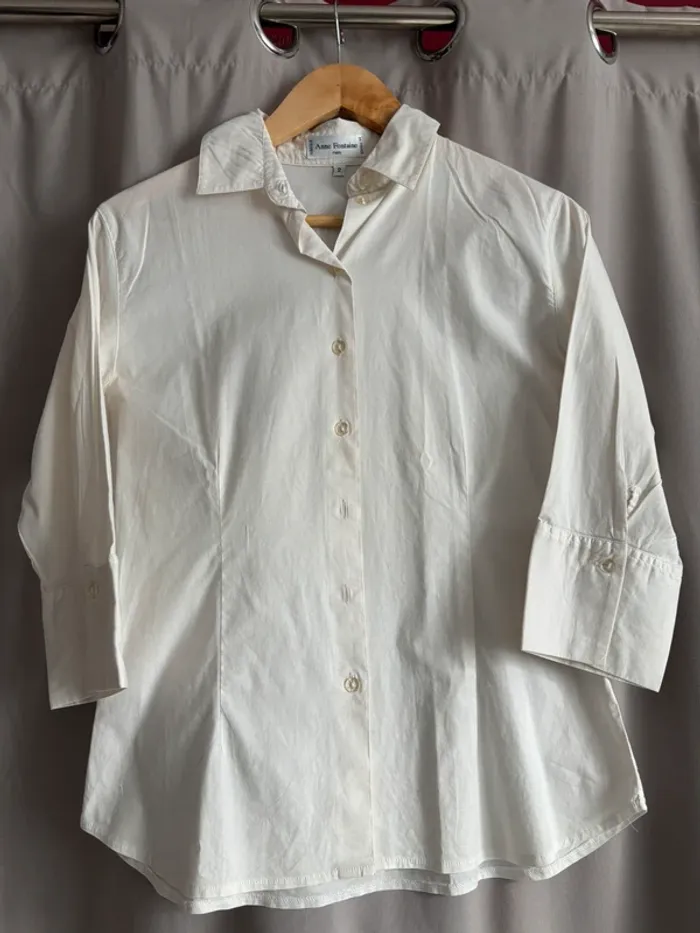 Chemise blanche Anne Fontaine Paris