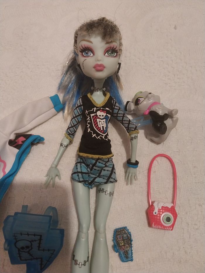 Poupée Frankie Stein G1 Ghoul Spirit Mattel Monster High et accessoires - photo numéro 4
