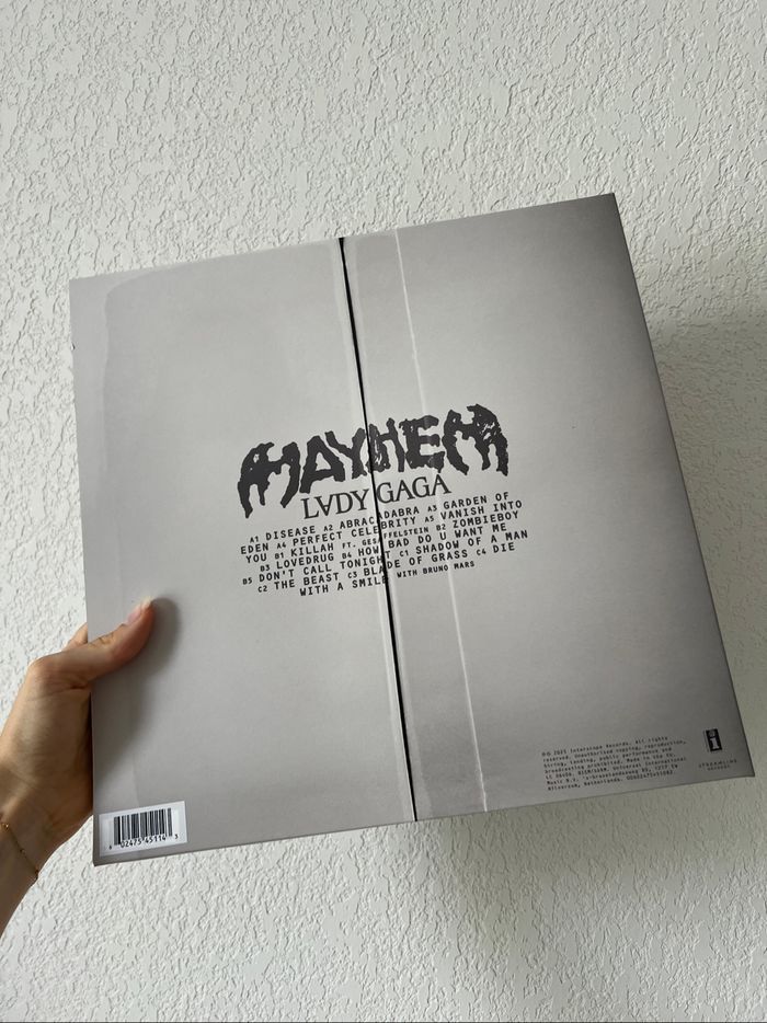 Lady Gaga vinyle Spotify Mayhem - photo numéro 8