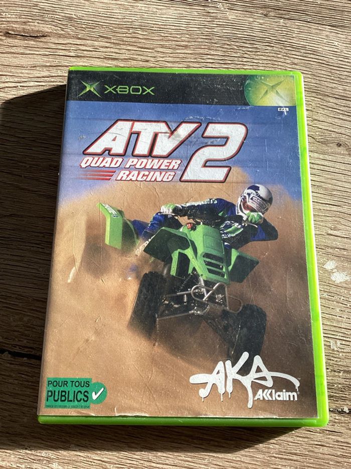 jeu ATV 2 quad power racing complet Xbox première génération Microsoft