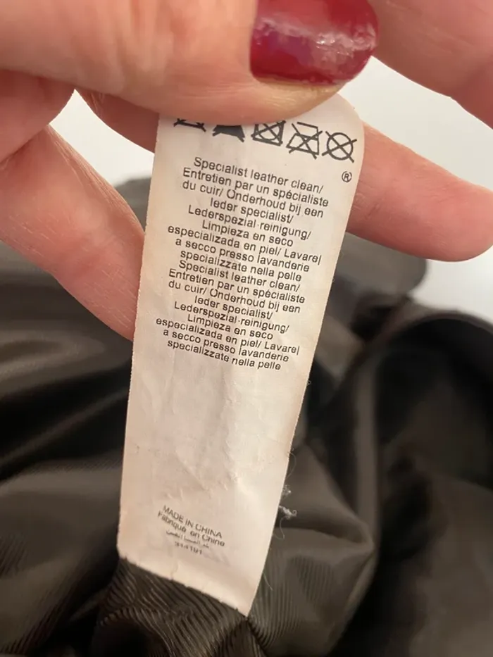 Veste en cuir véritable - photo numéro 8