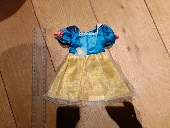 Robe poupée blanche neige disney