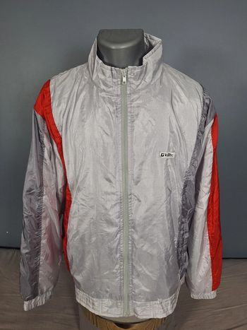 Veste coupe vent /Track jacket killtec vintage multicolore / homme - taille L  / brodé (511)