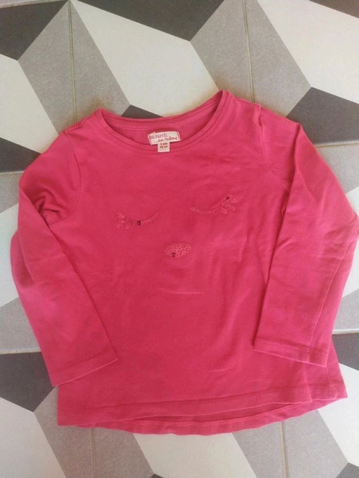 Tee shirt ML Dpam 2 ans/92cm