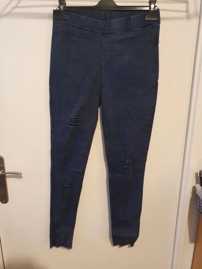 Jegging bleu foncé