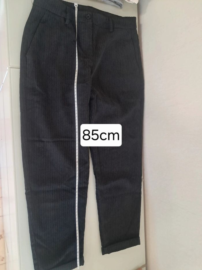 Impérial pantalon velour noir T 38 en tbe - photo numéro 15
