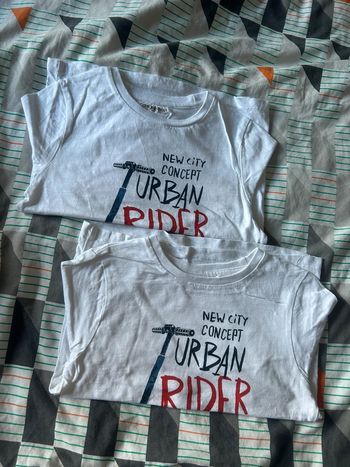 2 t-shirt identique ML