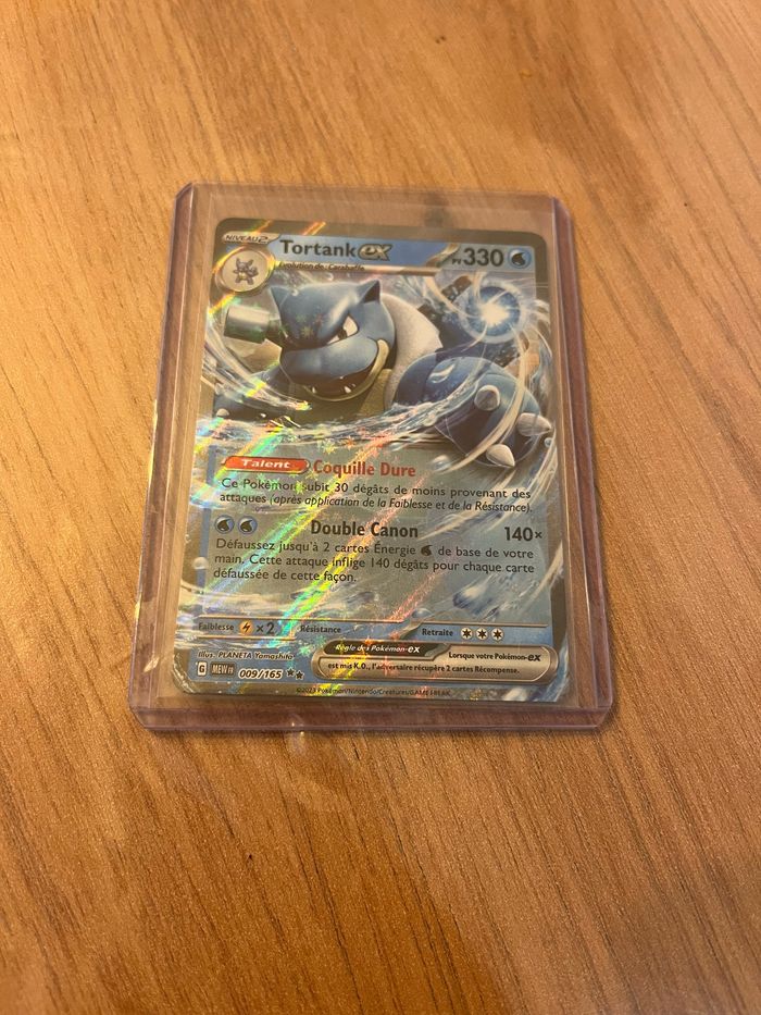 CARTE POKEMON TORTANK EX 009/165 🇫🇷 FR 🇫🇷 MEW 151