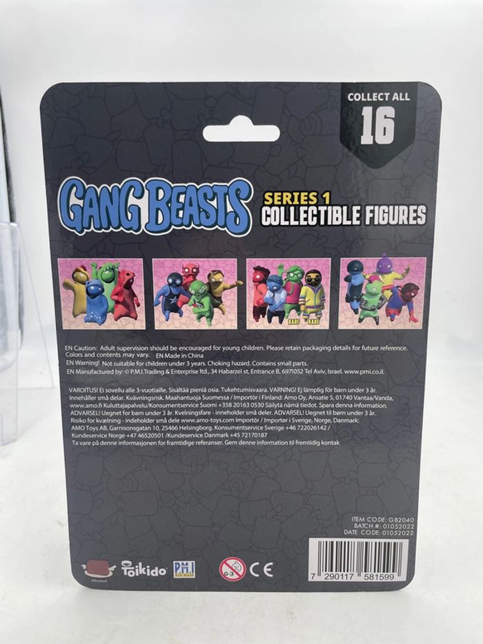 Coffret 5 figurines Gang Beasts séries 1 Toikido neuf - photo numéro 2