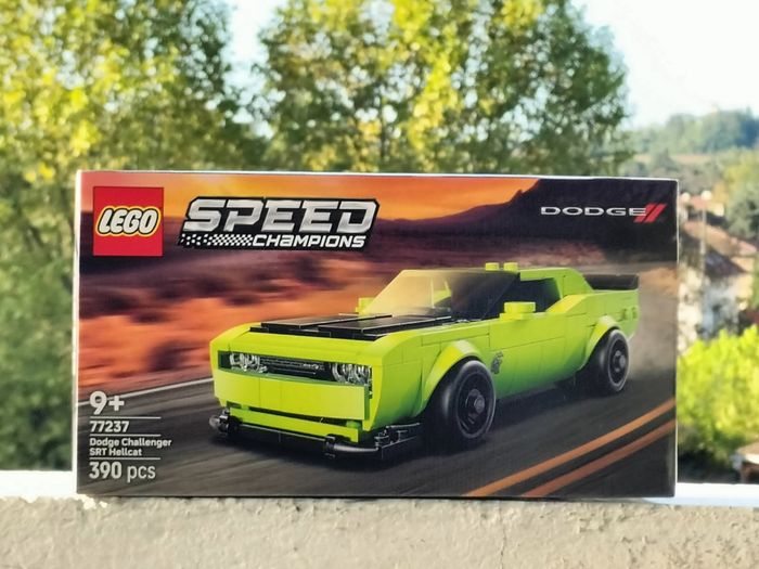 Lego voiture de sport dodge challenger
