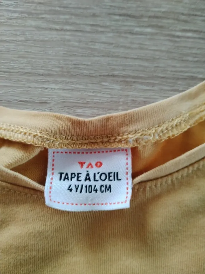 Tee shirt jaune Râleuse - photo numéro 4