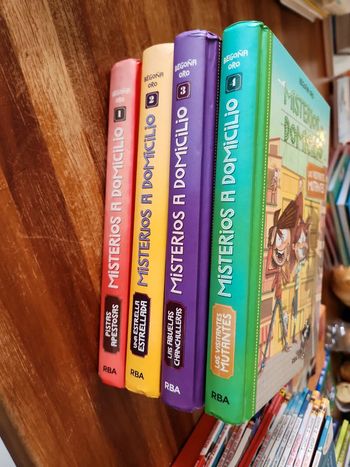 Lot de 4 livres : Misterios a domicilio