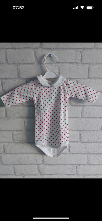 Body Petit Bateau taille 1 mois