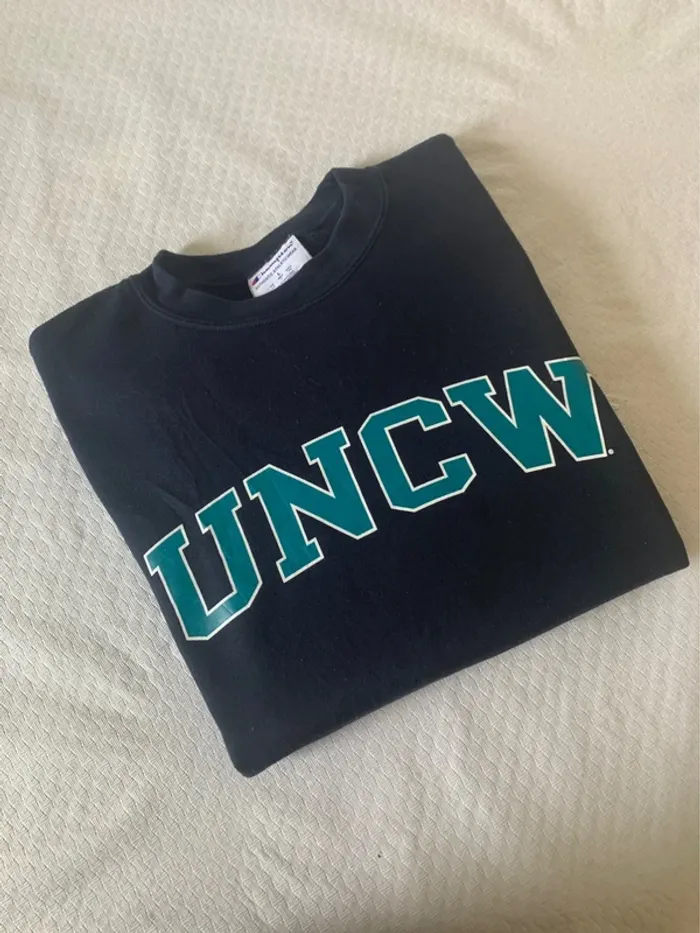 Sweat Champion UNCW bleu marine Taille L