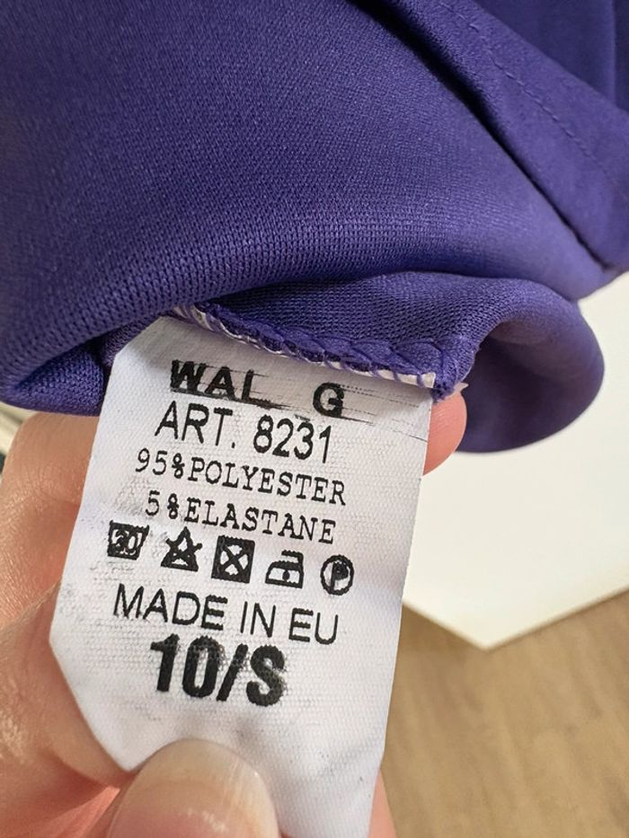 Robe moulante violette dentelle Wal G S - photo numéro 6