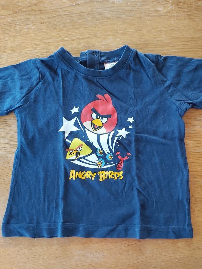 Tshirt Angry Birds 18 mois