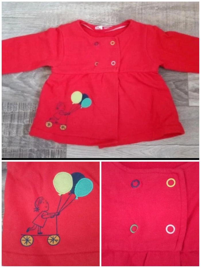 lot gilets fille taille 6 mois - photo numéro 5