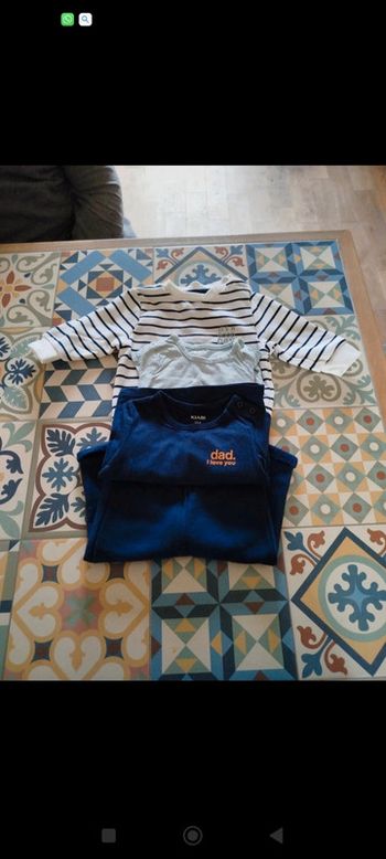 Ensemble pull 2 tee-shirt ML jogging