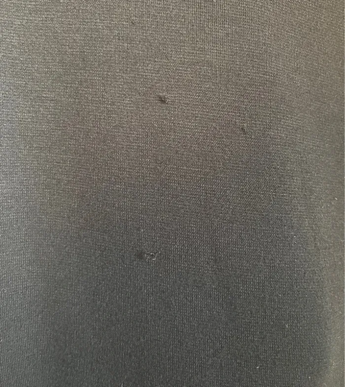 Robe moulante noire à bandes Jennyfer Taille S - photo numéro 4