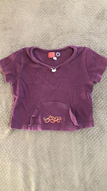 Crop-top fille 8 ans