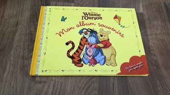 Livre souvenir de bébé Winnie l ourson
