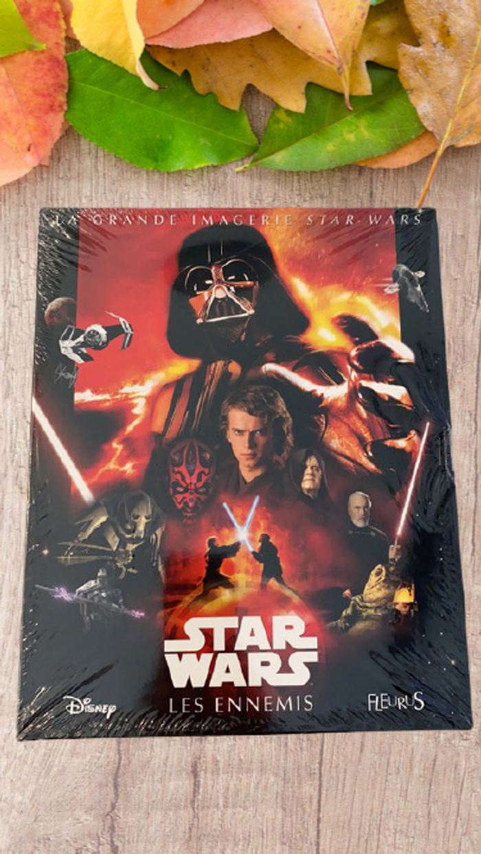 Coffret de 2 livres Star wars La grande imagerie Neuf sous blister Collection fleurus 8-12 ans