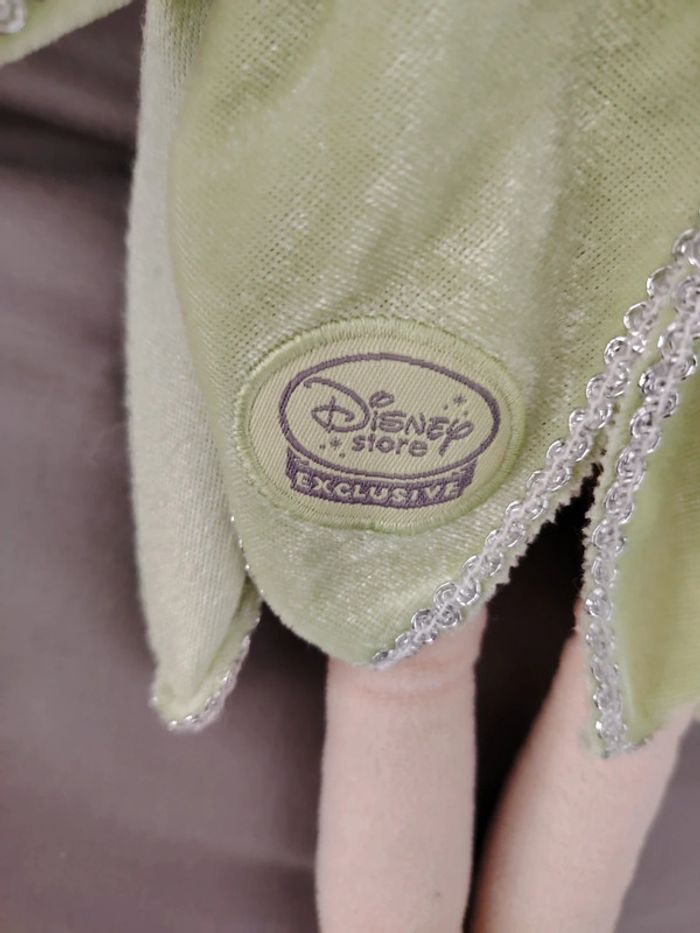 Peluche Disney fée clochette disneystore tbe - photo numéro 5