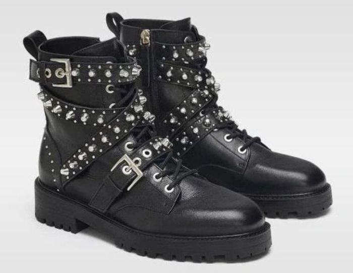 Paire de bottines Zara noir - photo numéro 8