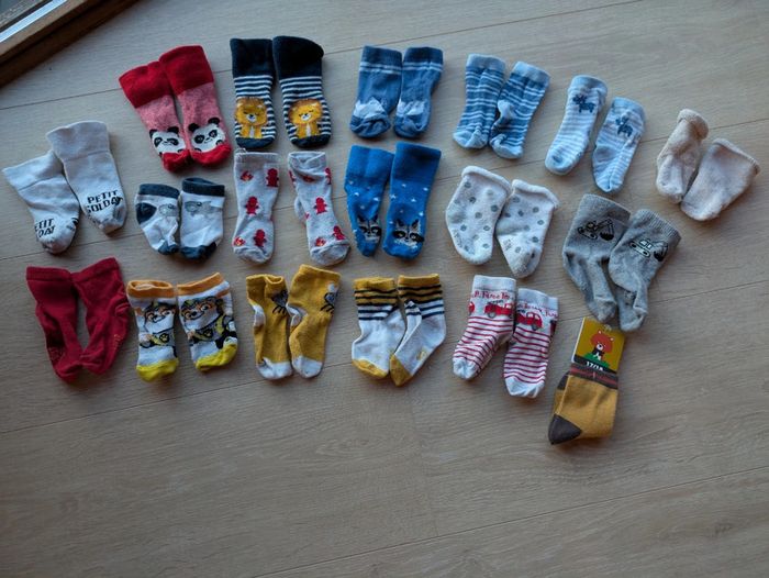 Lot de 18 paires de chaussettes garçon