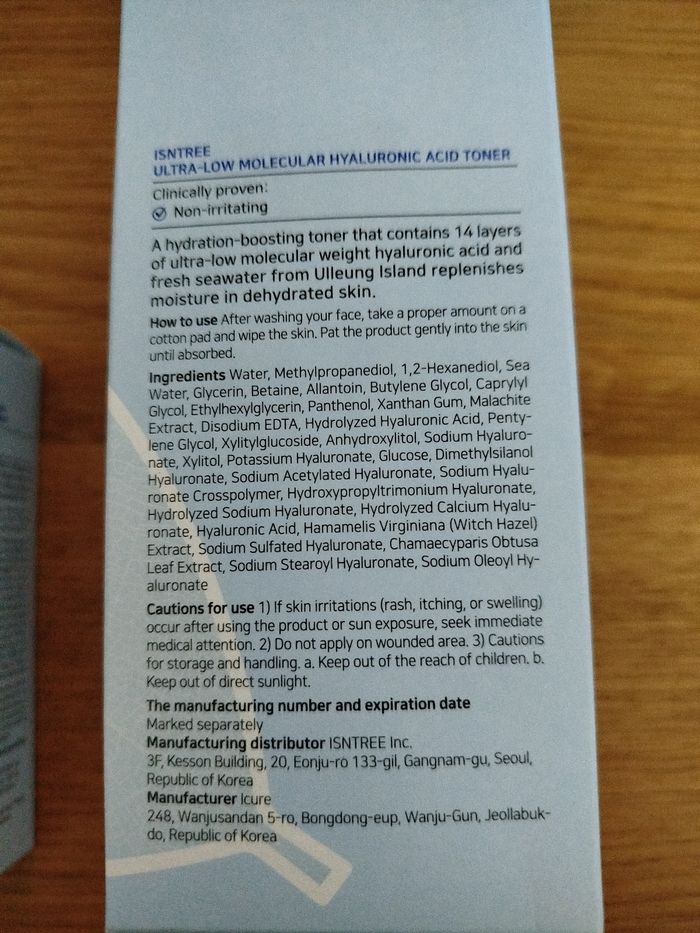 Isntree lot toner + serum - photo numéro 3