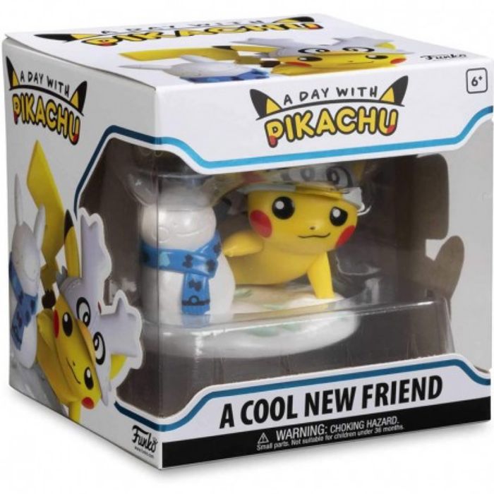 A day with pikachu: a cool new friend figurine funko Pokémon Center