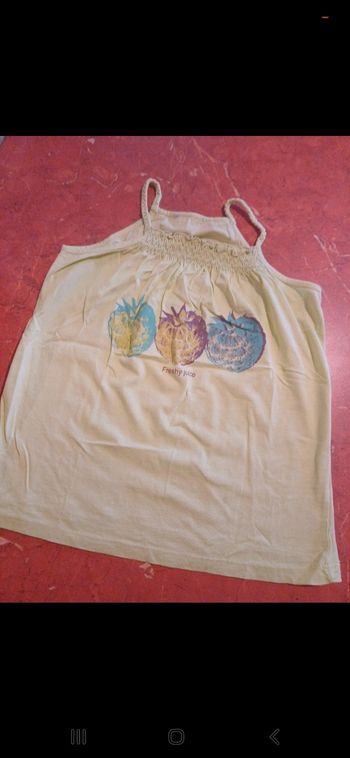 Débardeur fille taille 10 ans