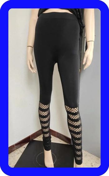 Legging noir ajouré 36/38 S/M