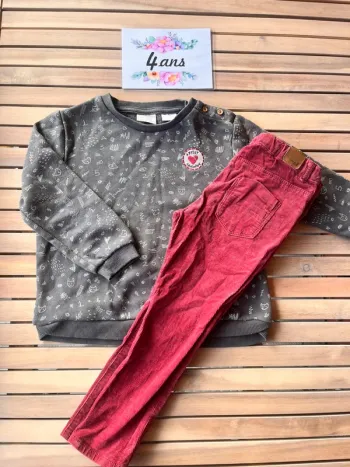 Ensemble Zara 4 ans