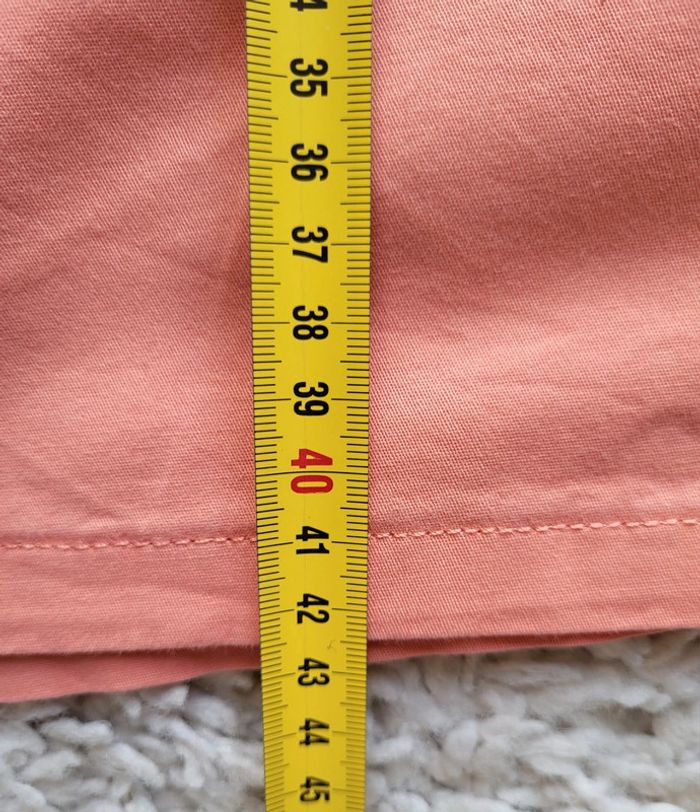 Short en toile corail Promod Taille 36 - photo numéro 11