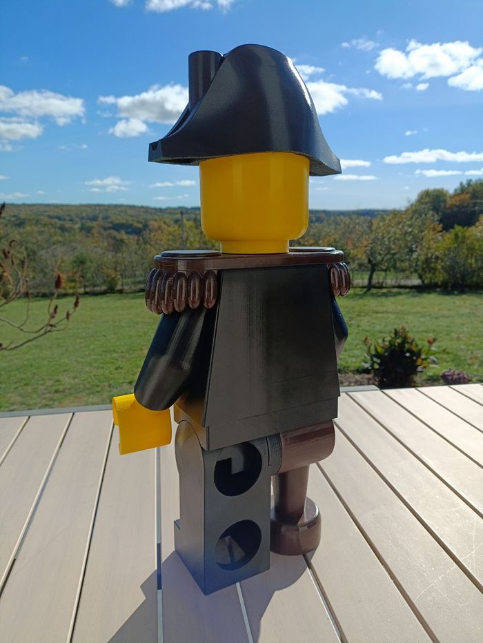 Figurine brick pirate  géant 50 cm - photo numéro 3