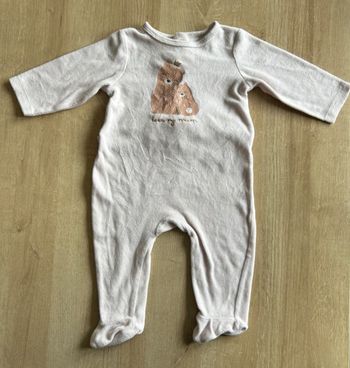 Pyjama velours rose