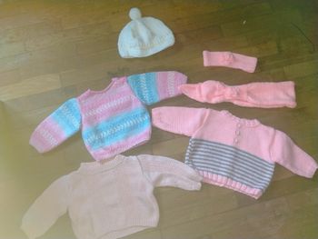 Lot bébé fait main