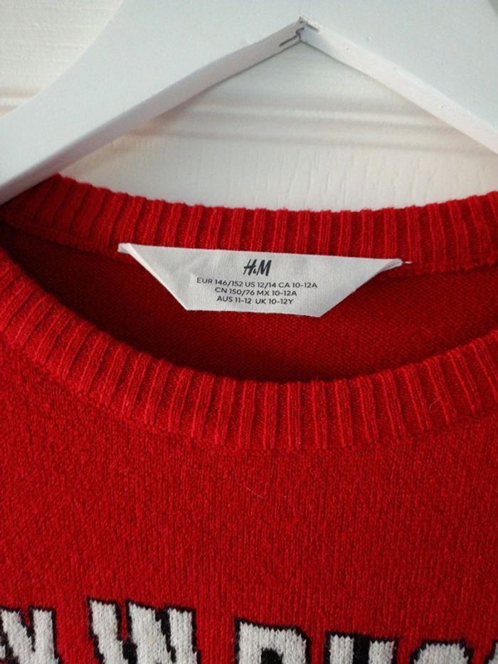 Pull de Noël h&M taille 12 14 ans - photo numéro 2