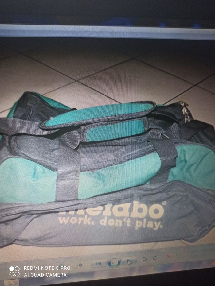 Sac de voyage vert - photo numéro 2