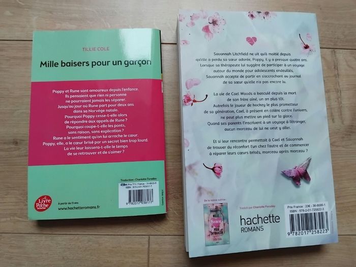Lot de 2 livres de Tillie Cole - photo numéro 3